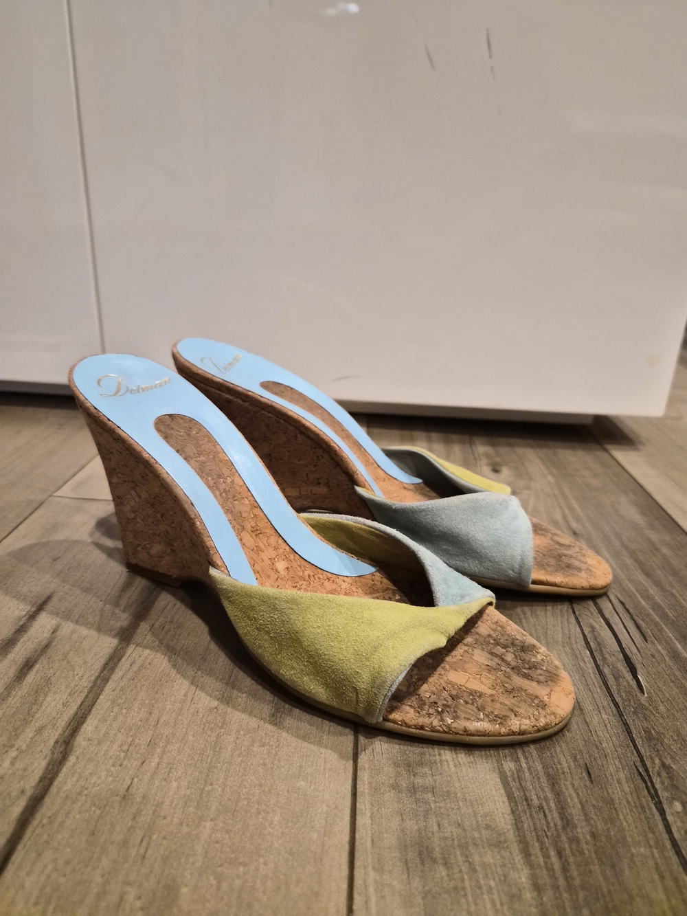Delmam Wedges with Suede Upper